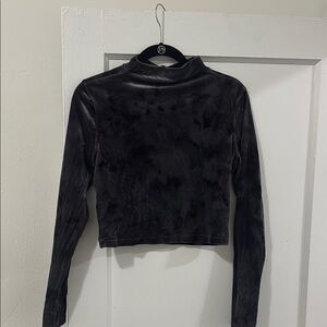 Lululemon Athletica Black Crop Top